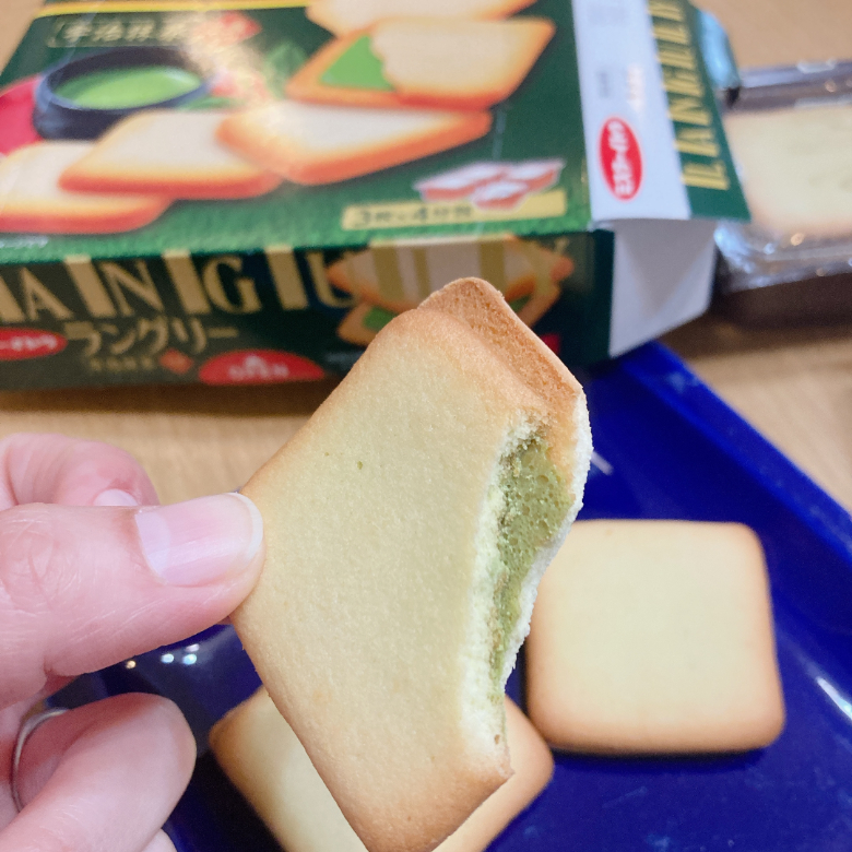 ラングリー宇治抹茶　実食